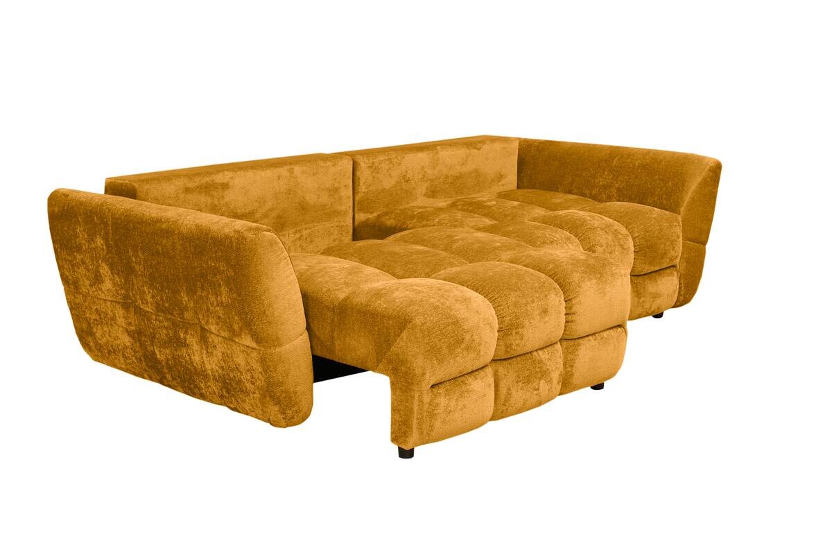 Big Sofa Moma honig Microfaser B/H/T: ca. 250x97x120 cm