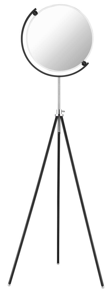 GLOBO LED-Stehlampe schwarz Metall Aluminium H/T: ca. 168x67,6 cm 1 Brennstellen