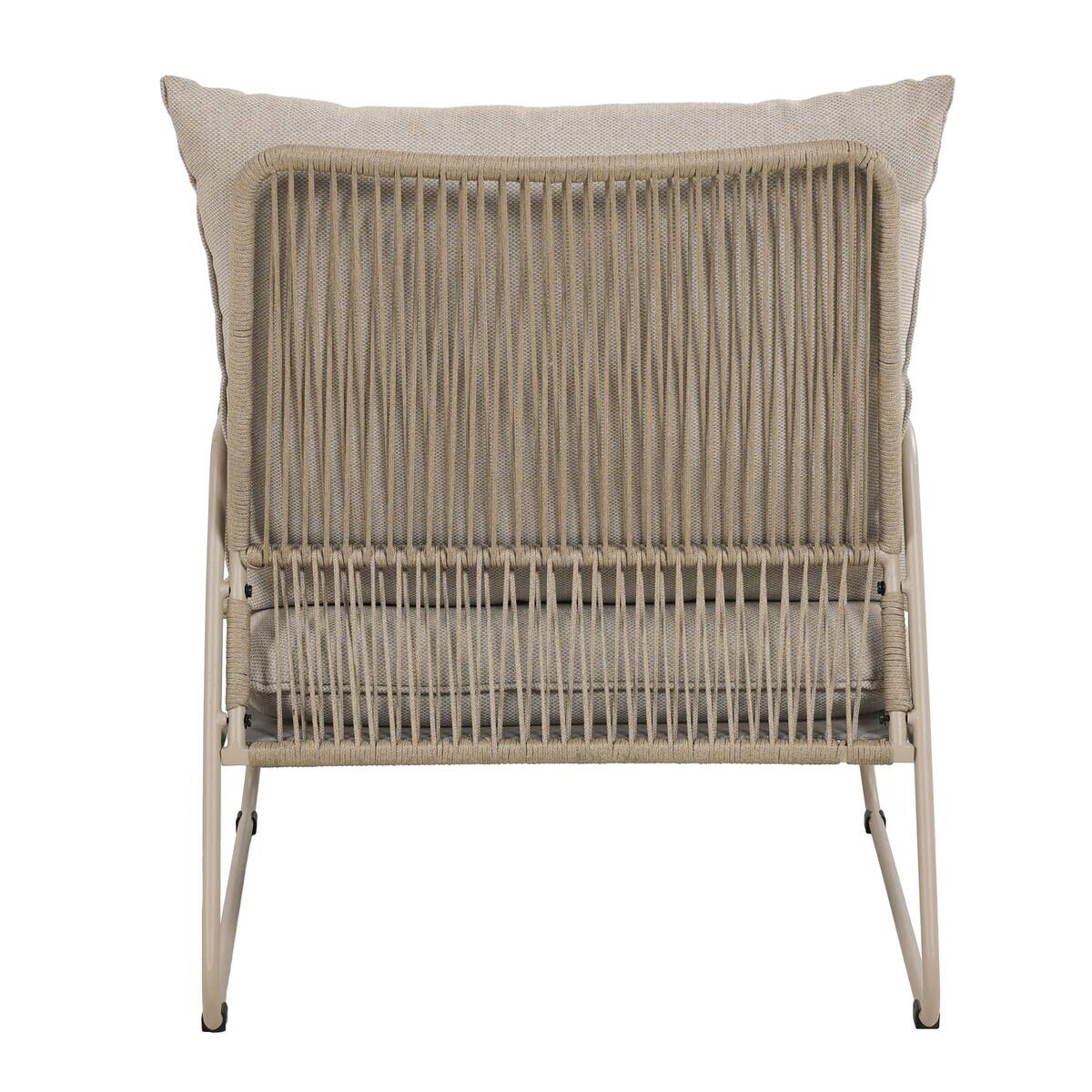 POCOline Gartensitzgruppe Faro beige Stahl