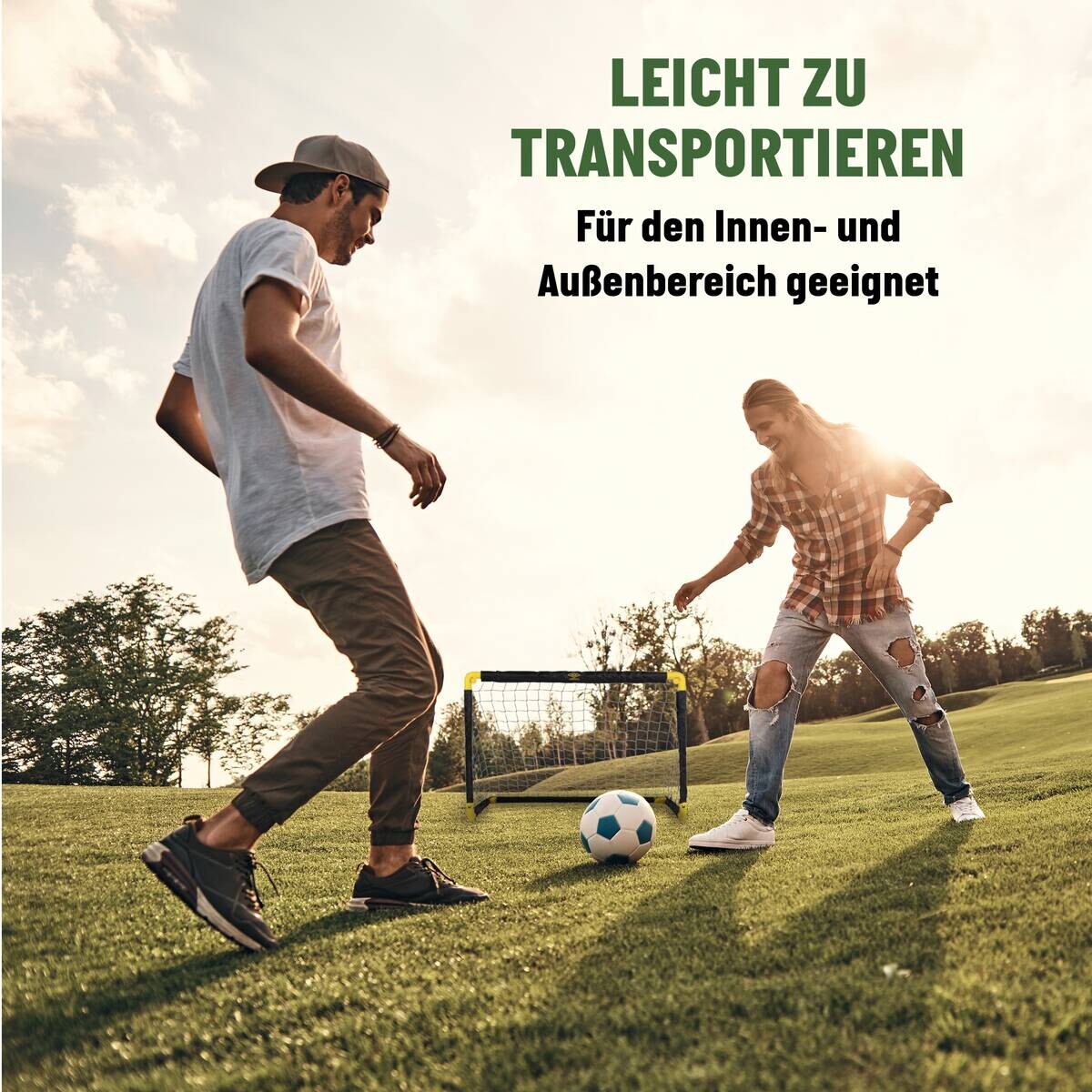 umbro Fußballtor schwarz B/H/L: ca. 60,5x61x90 cm