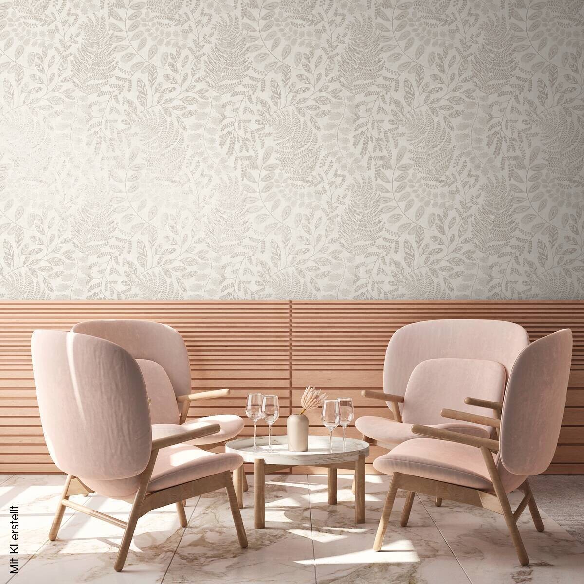 A.S.Creation Vliestapete creme gold beige B/H/D: ca. 53x1005x8,3 cm