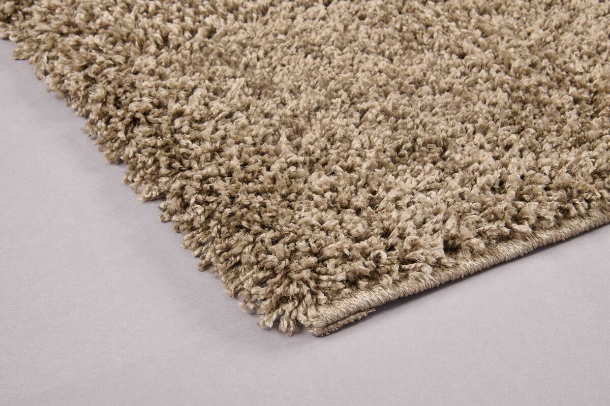 Hochflorteppich Smile taupe B/L: ca. 80x150 cm