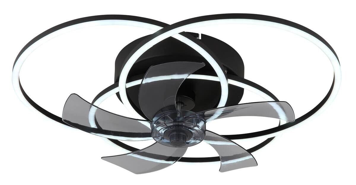 GLOBO LED-Deckenventilator Alia H/D: ca. 175x58 cm