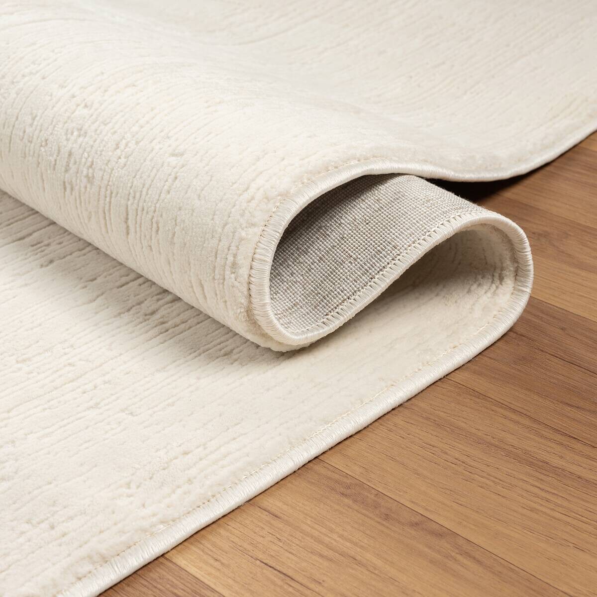 Webteppich Costa creme B/L: ca. 120x170 cm