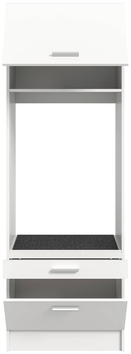 Waschmaschinenumbauschrank Free weiß B/H/T: ca. 66x196x68 cm
