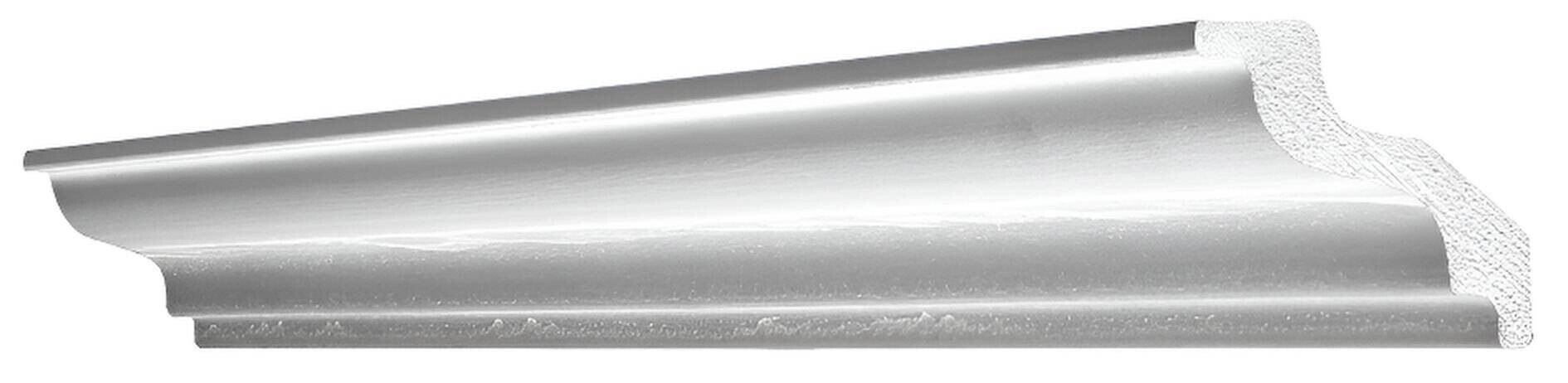 Zierprofil weiß B/H/L: ca. 7x7x200 cm