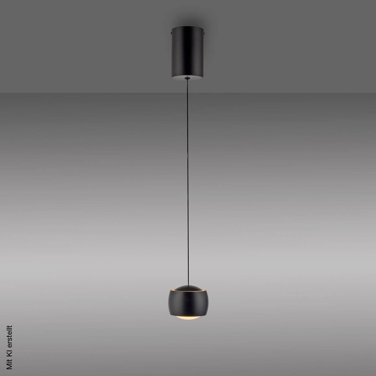 Just Light Pendelleuchte Ballini schwarz