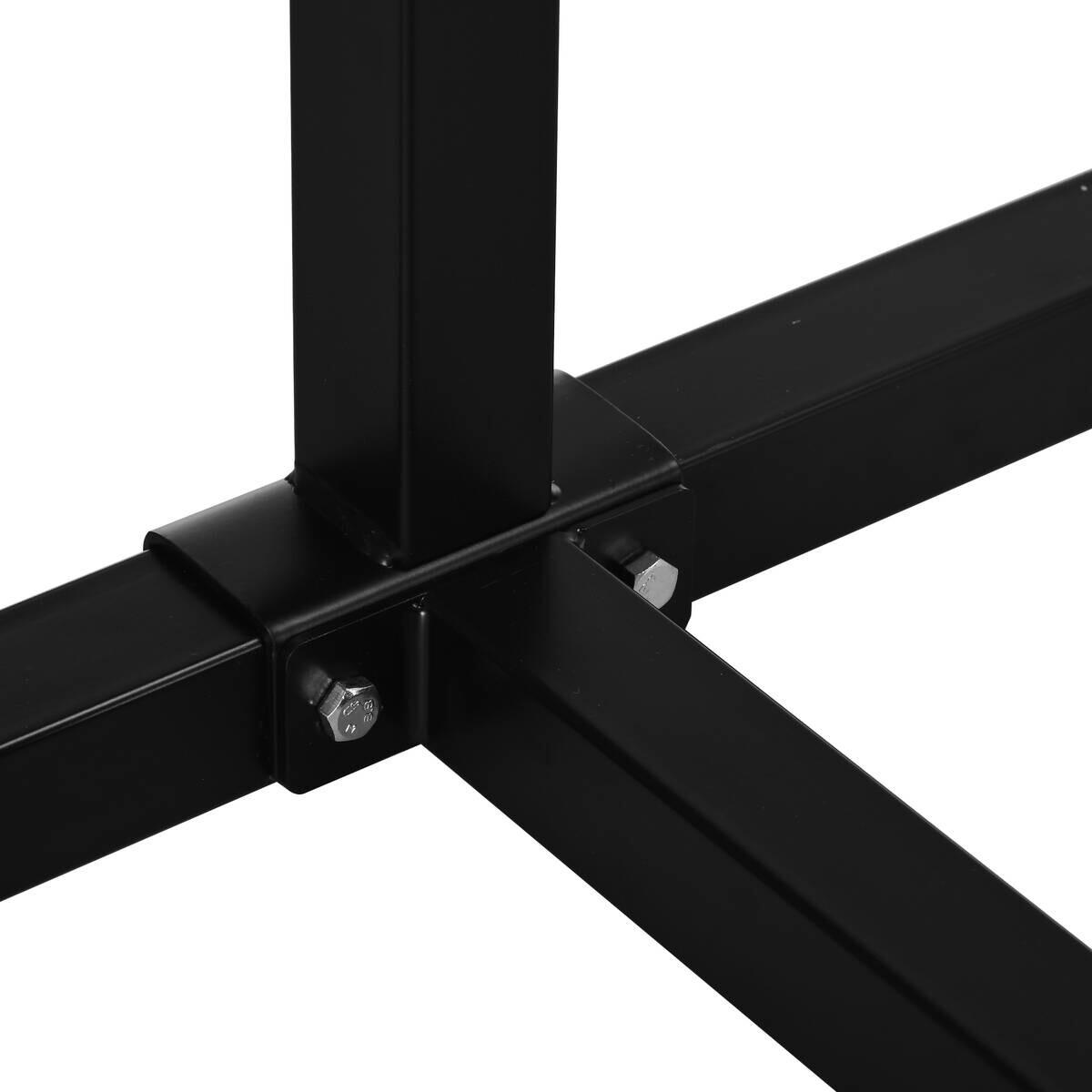 SPORTNOW Outdoor-Aktivitäten schwarz Edelstahl B/H/L: ca. 72,5x240x157 cm