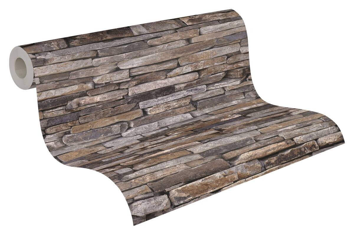 A.S.Creation Vliestapete beige blau B/H/D: ca. 53x1005x9 cm