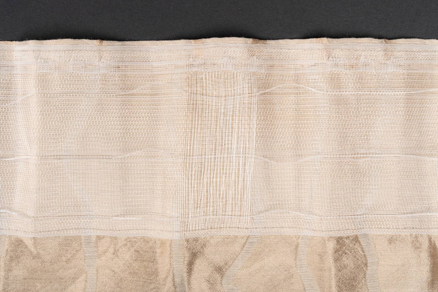 Kombivorhang 2er Pack Stream sand B/L: ca. 135x245 cm