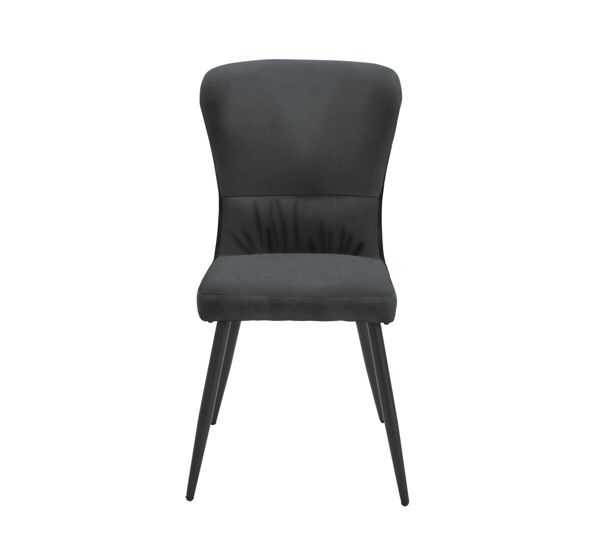 Stuhl Kate schwarz Samt B/H/T: ca. 60x94,5x51,5 cm