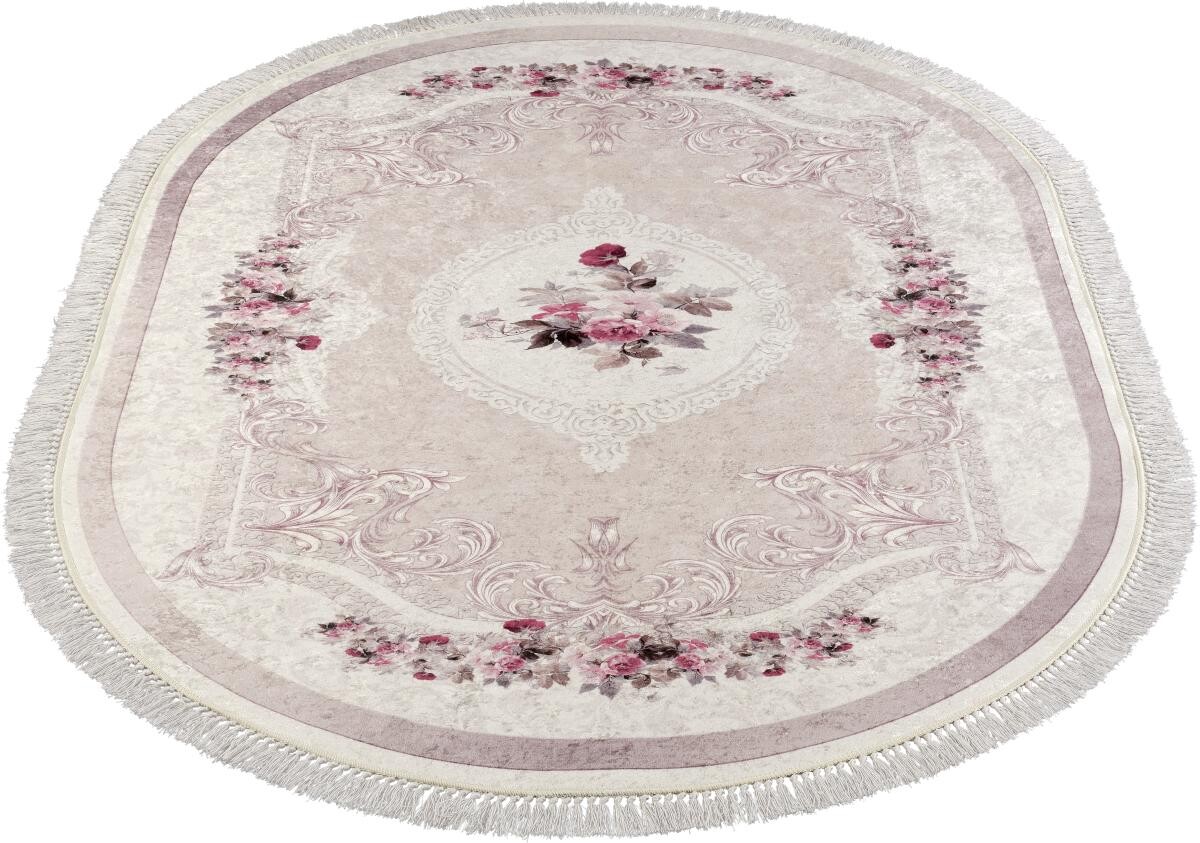 Druckteppich Sunshine rosa B/L: ca. 140x200 cm