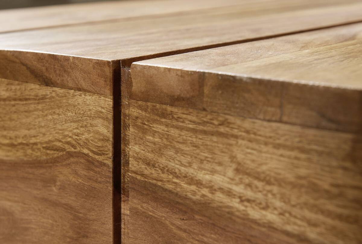 Couchtisch natur B/H/T: ca. 120x30x45 cm