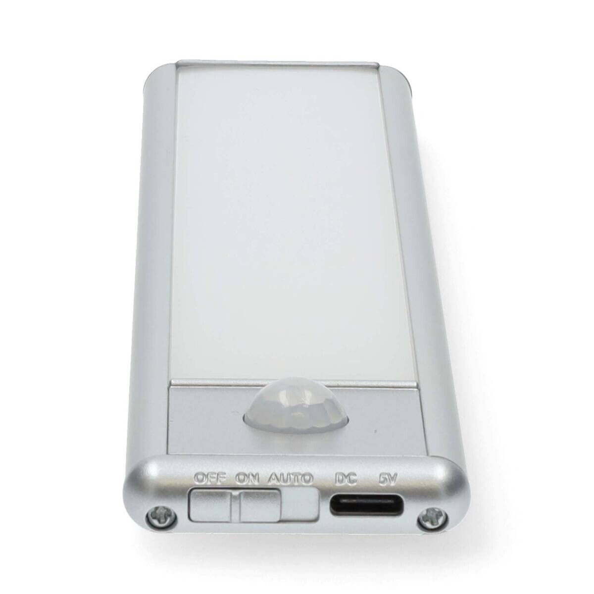 Nedis Schrankleuchte silber Aluminium Polycarbonat B/H/L: ca. 4x20,5x1,4 cm