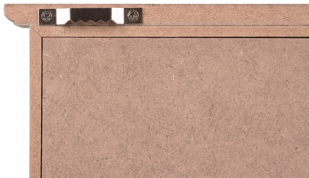 Schlüsselkasten Irena Eiche schwarz MDF B/H/T: ca. 20x30x7 cm