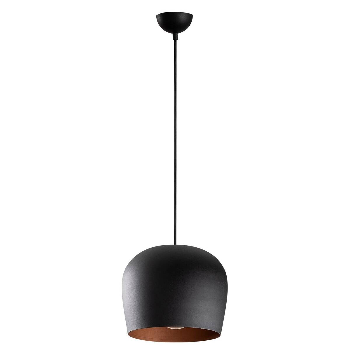 Opviq Pendelleuchte schwarz B/H/T: ca. 23x114x23 cm E27 1 Brennstellen