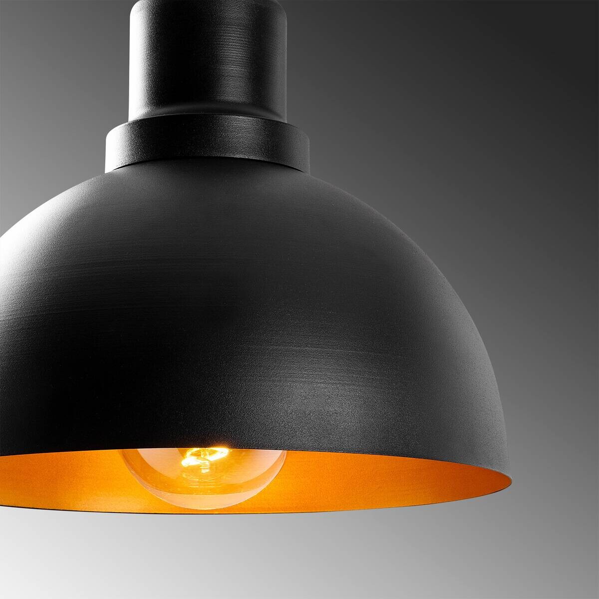 Opviq Pendelleuchte Eisen B/H/T/L/D: ca. 30x124x30x30x30 cm E27 1 Brennstellen