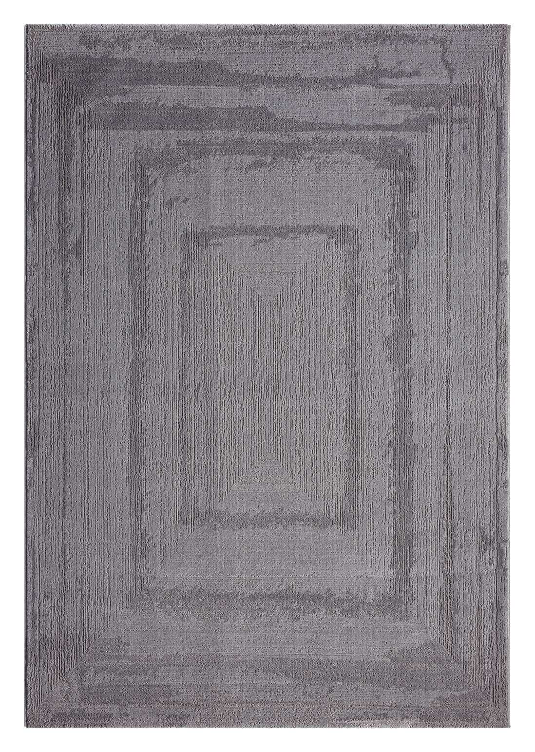 Webteppich Costa grau B/L: ca. 80x150 cm