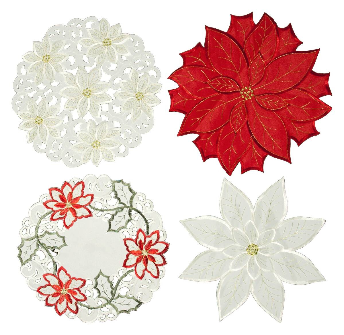 Tischdecke sortiert 100% Polyester D: ca. 40 cm