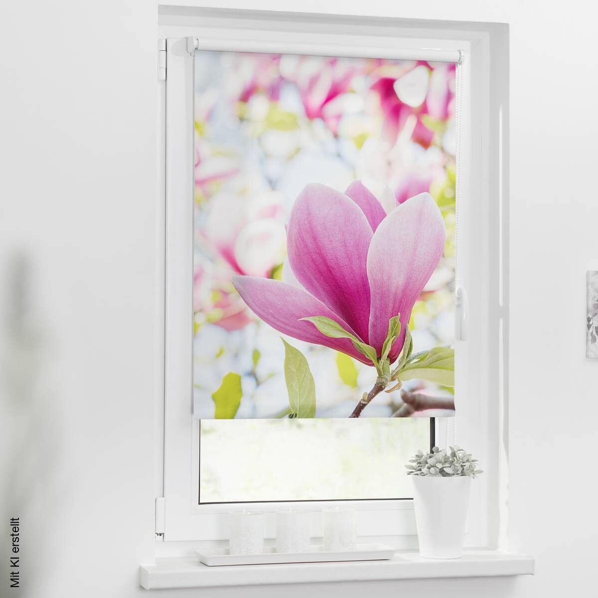 LICHTBLICK Rollo Magnolie rosa B/L: ca. 80x150 cm