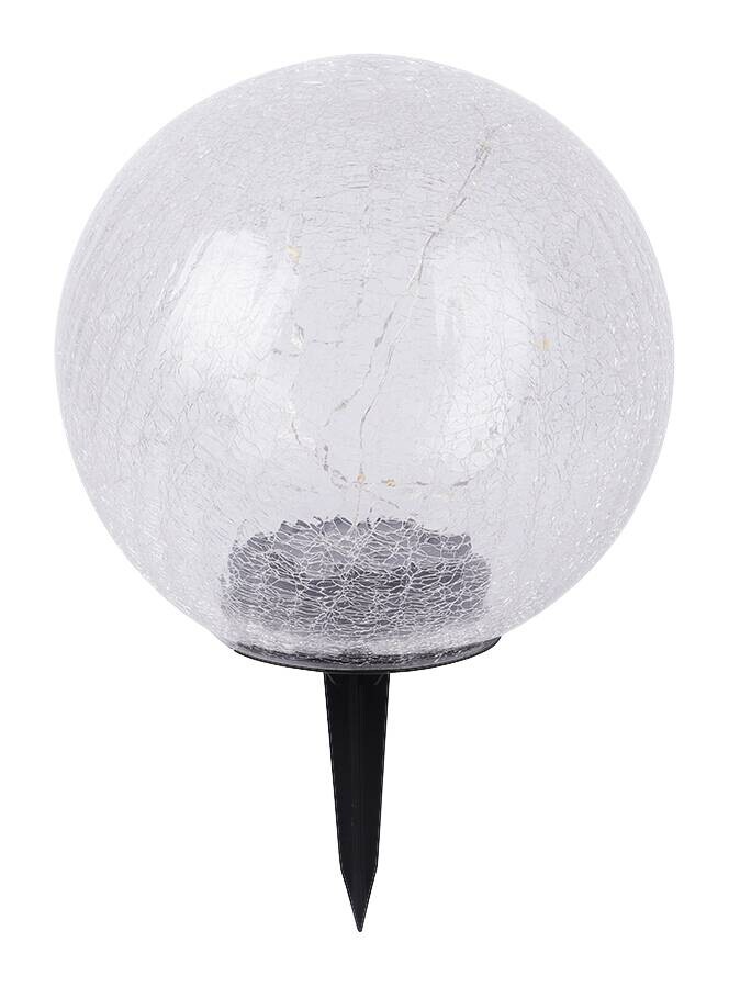 Solarleuchte klar Glas D: ca. 20 cm