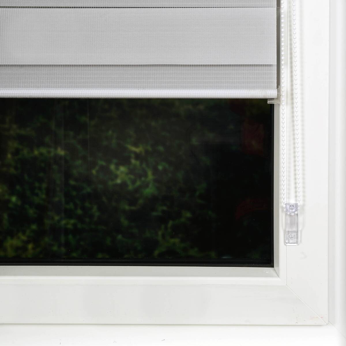 Doppelrollo Just grau B/L: ca. 70x210 cm