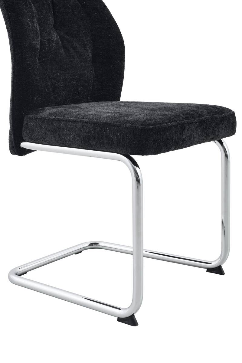 Schwingstuhl Lucca schwarz B/H/T: ca. 48x94x61 cm