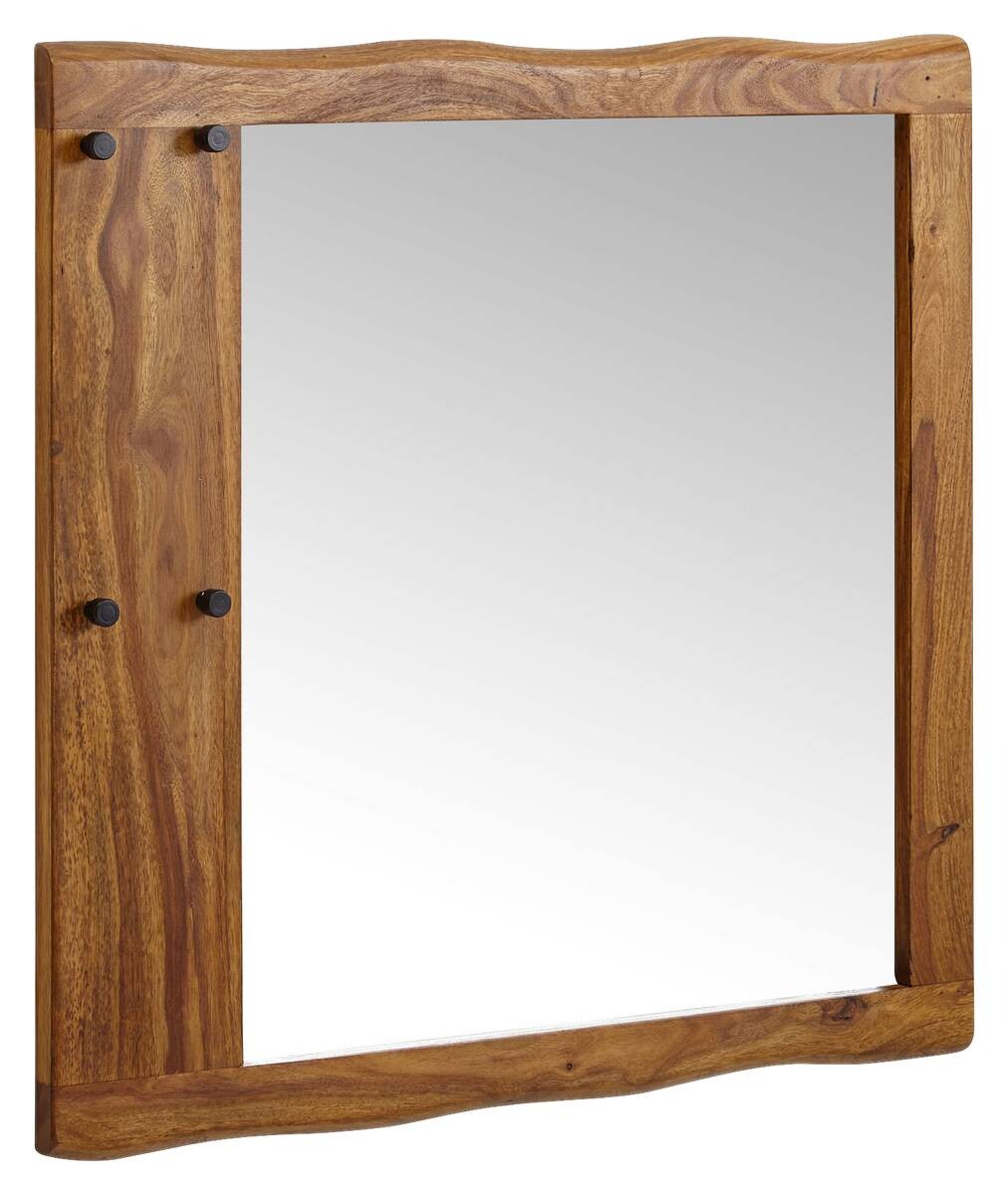 Wandspiegel rosenholz Nachbildung B/H/T: ca. 80x80x3 cm