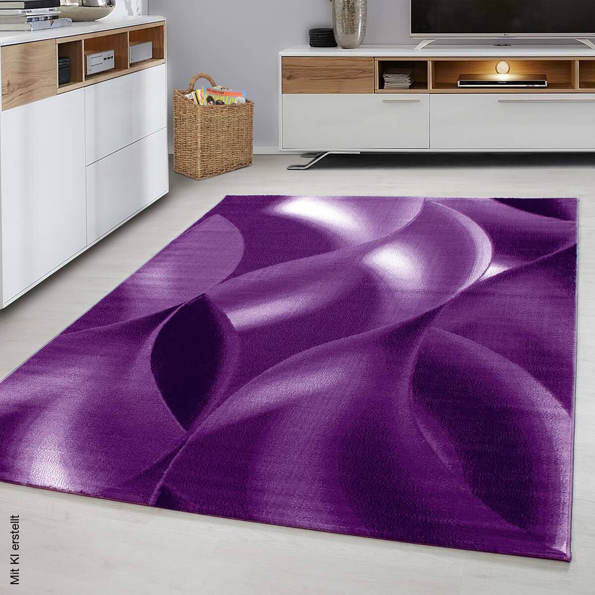 Ayyildiz Teppich PLUS lila B/L: ca. 80x300 cm