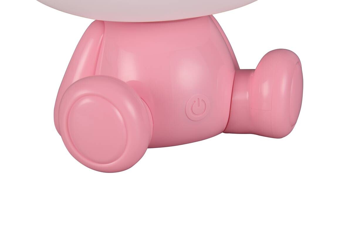 Reality LED Tischleuchte HOPPER pink Kunststoff B/H/T: ca. 19,5x24,5x16,5 cm 1 Brennstellen