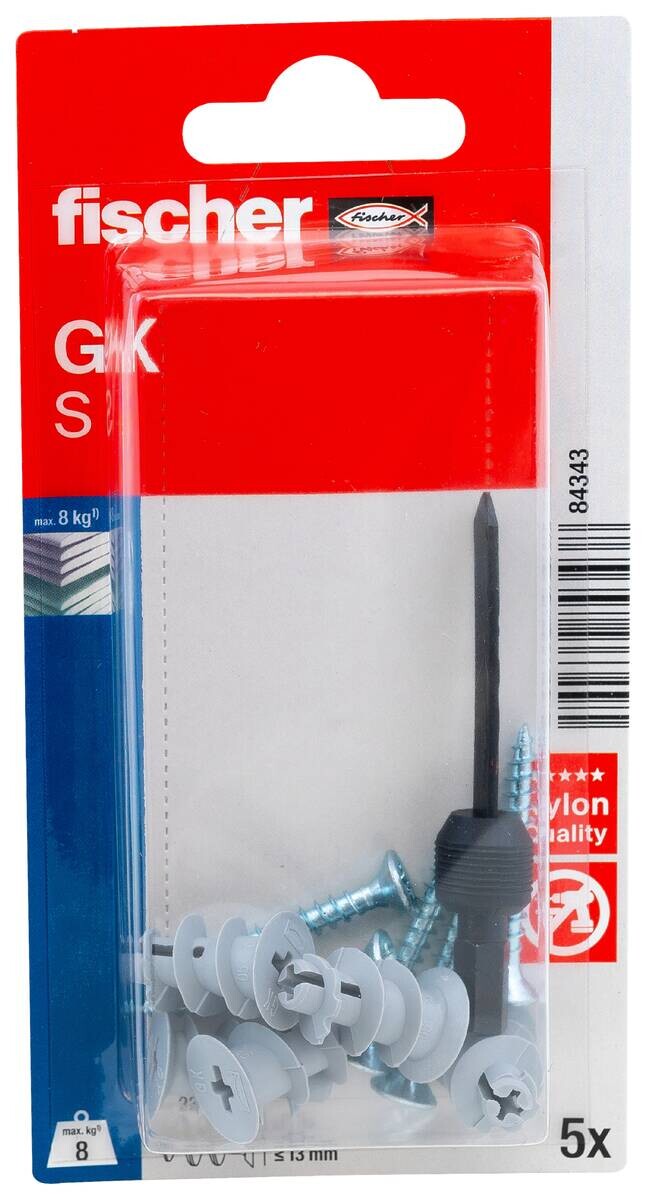 fischer Dübel- und Schraubenset