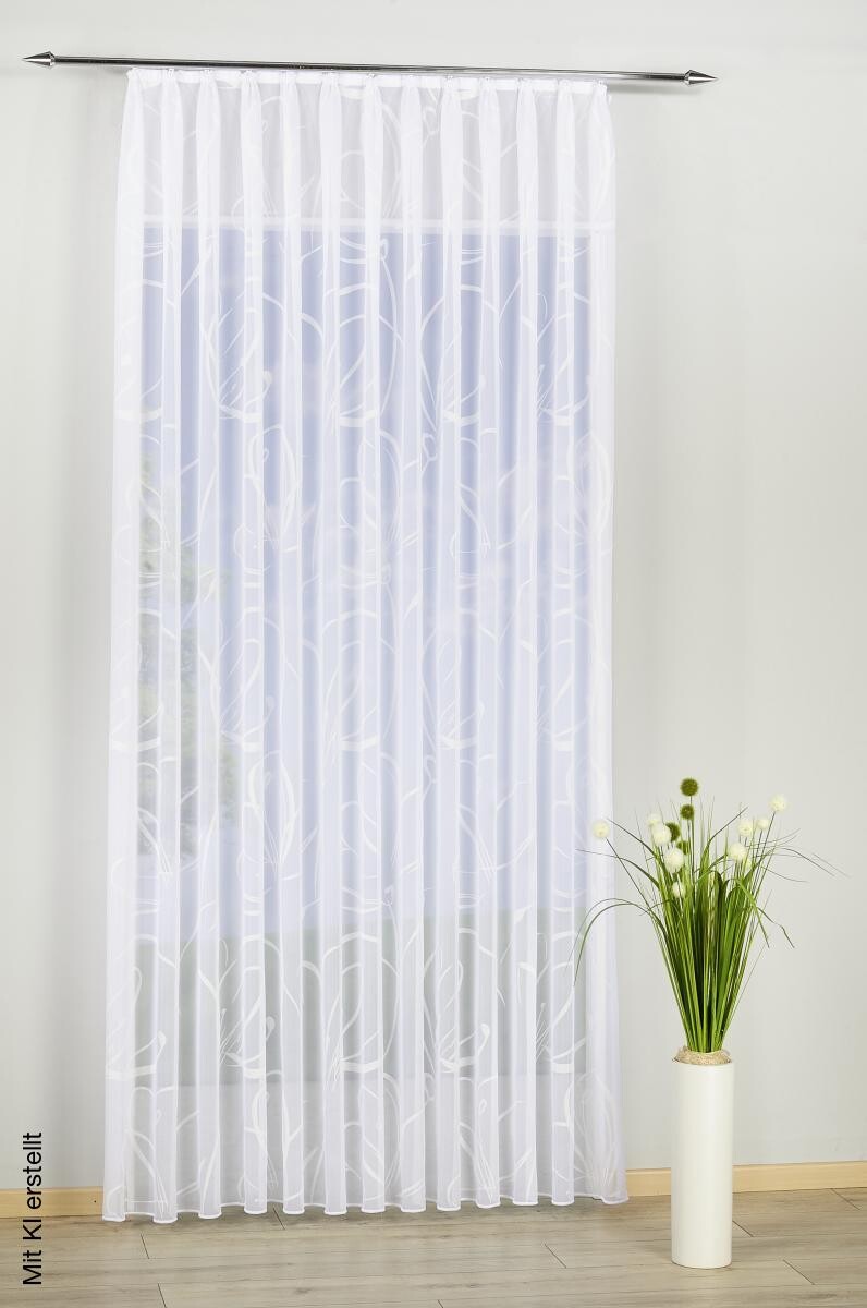 POCOline Fertigstore Florenz weiß B/L: ca. 300x175 cm