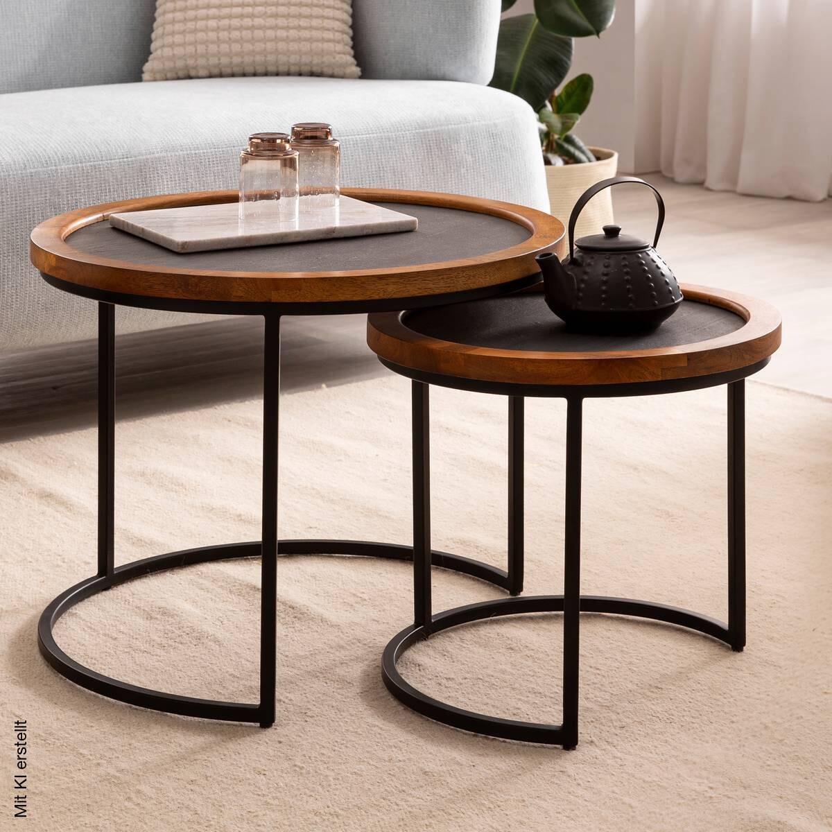 Couchtisch B/H/T: ca. 60x46x60 cm