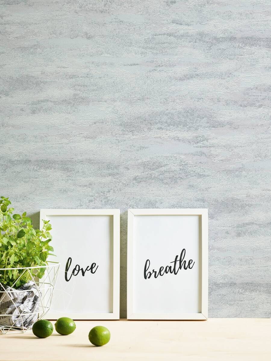 A.S.Creation Vliestapete Attractive 2 Putzoptik grau B/L: ca. 53x1005 cm