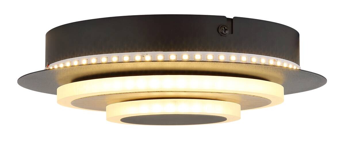 GLOBO Wandleuchte Metall B/H/L: ca. 7,5x25x25 cm