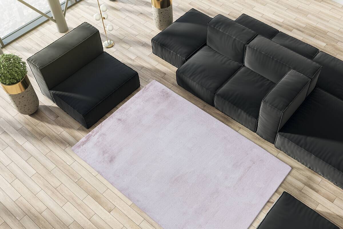 Kayoom Kurzflorteppich Raika 125 weiß B/H/L: ca. 80x2,5x150 cm