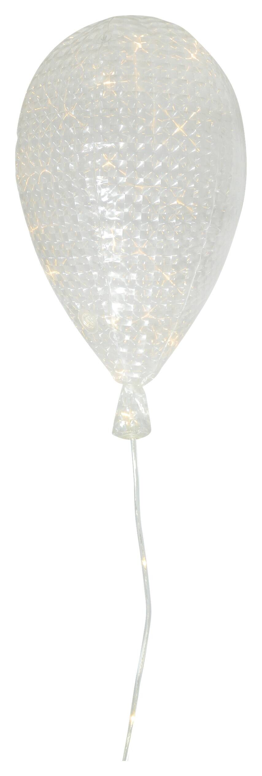 Näve Leuchten LED-Dekoballon weiß Kunststoff B/H/T/D: ca. 35x50x35x35 cm
