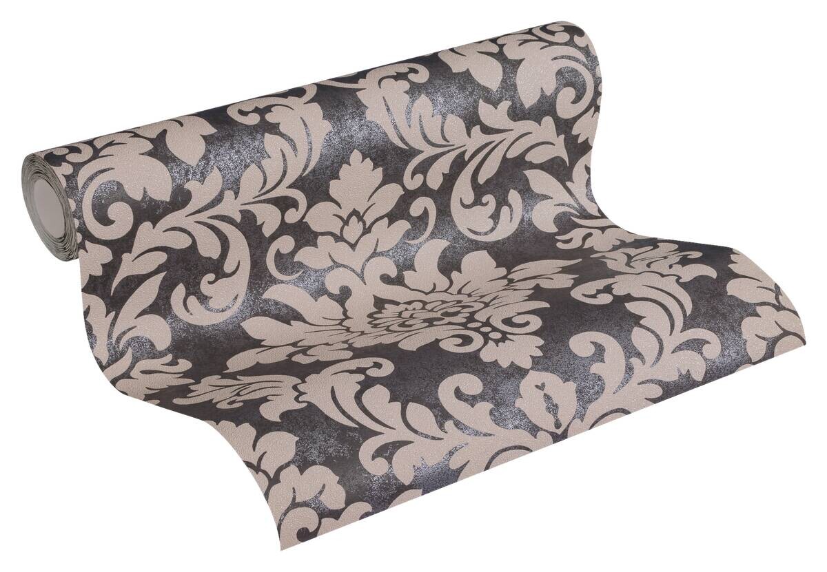 A.S.Creation Vliestapete beige silber B/H/D: ca. 53x1005x9,8 cm