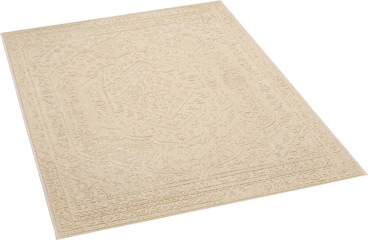 Webteppich Luxus beige B/L: ca. 160x230 cm