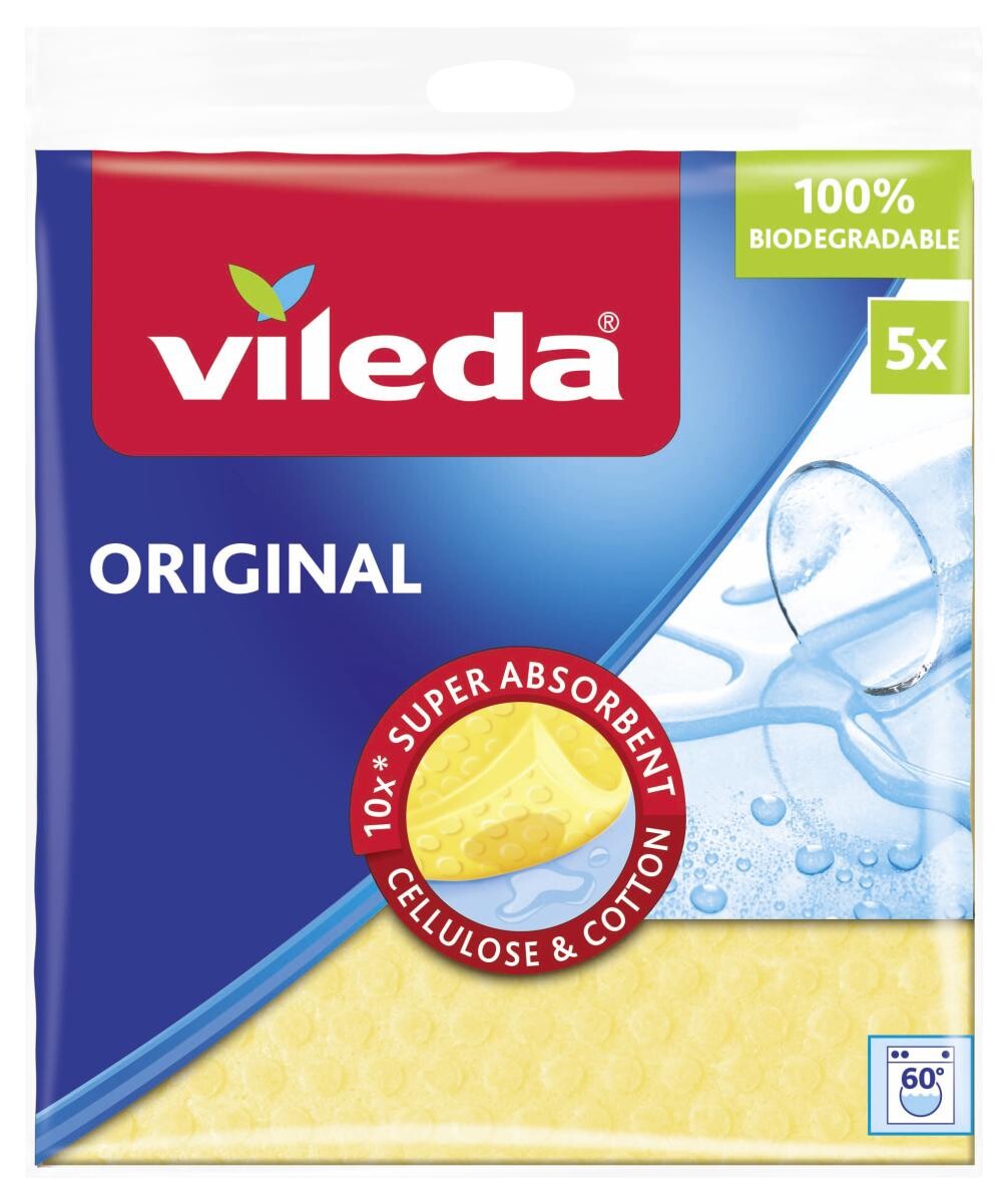 Vileda Schwammtuch gelb B/H/L: ca. 3x24x19 cm