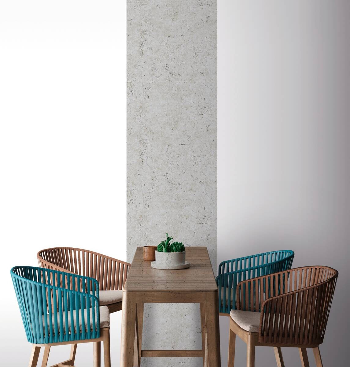 A.S.Creation Tapete grau B/H/D: ca. 52x250x7,5 cm