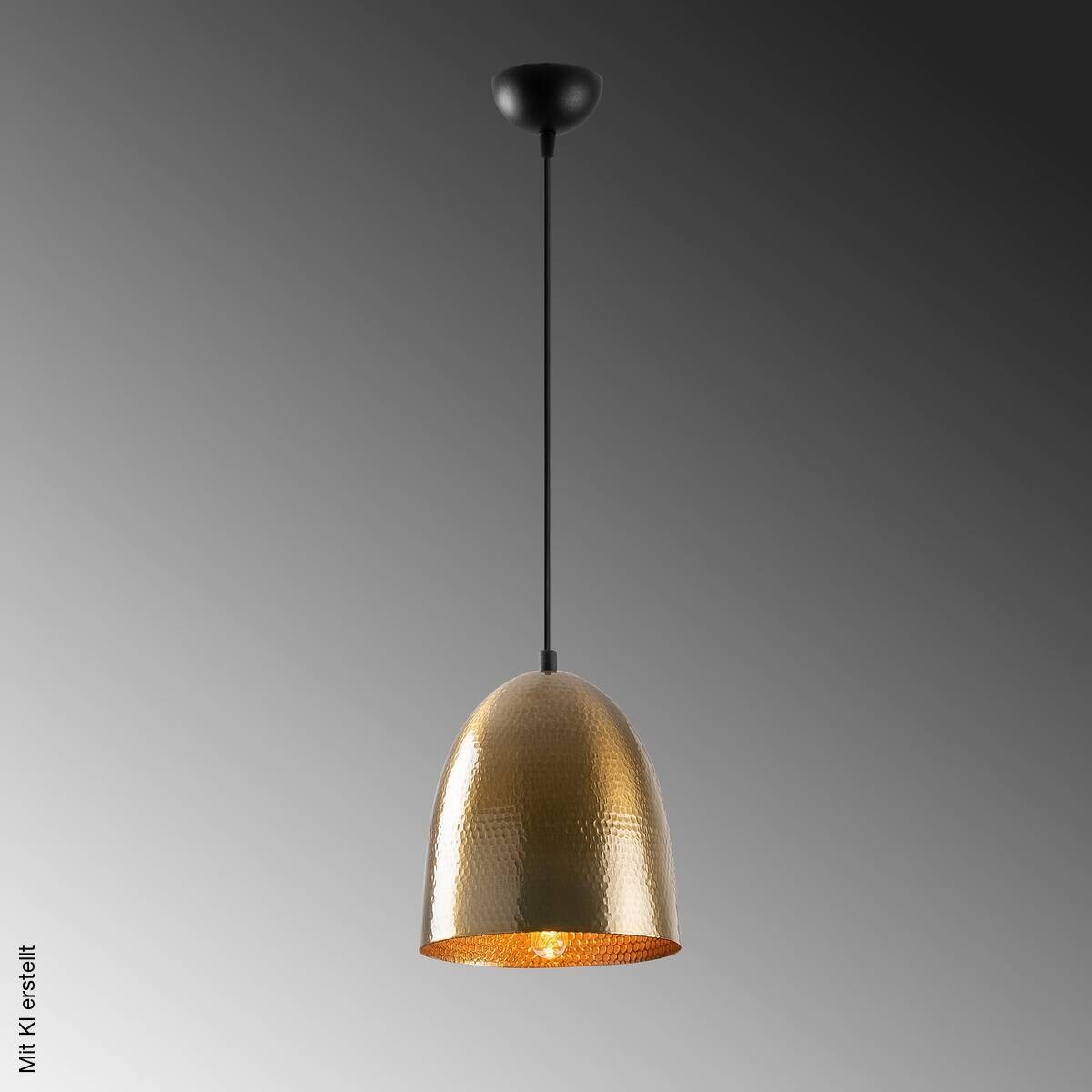 Opviq Pendelleuchte bronze B/H/T: ca. 20x118x20 cm E27 1 Brennstellen