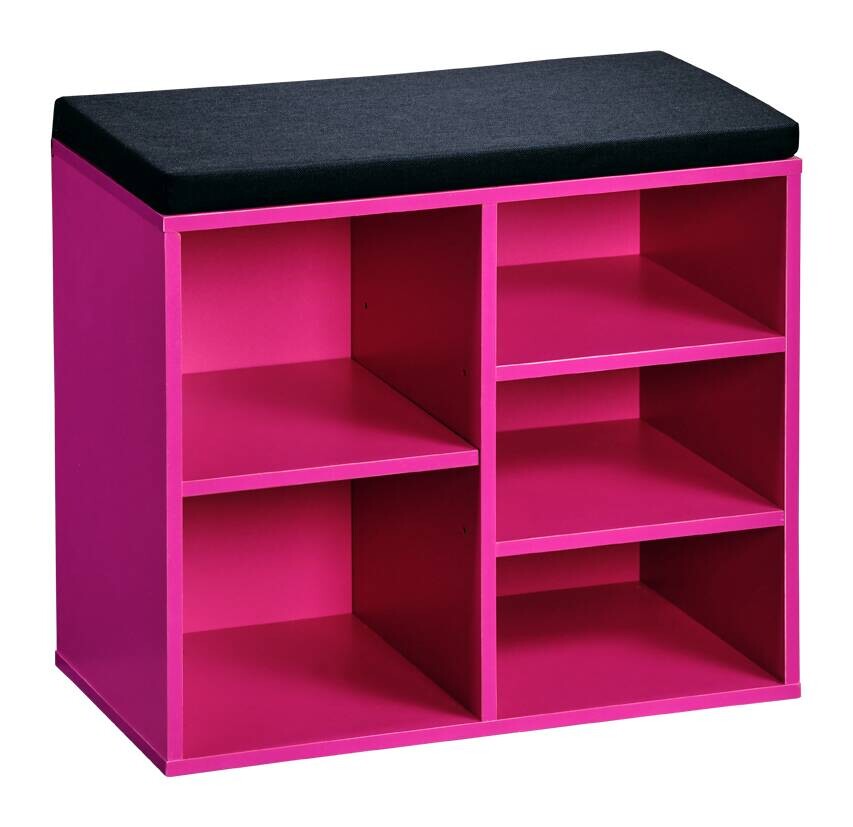 Kesper Schuhregal pink Spanplatte B/H/T: ca. 51,5x48x29,5 cm