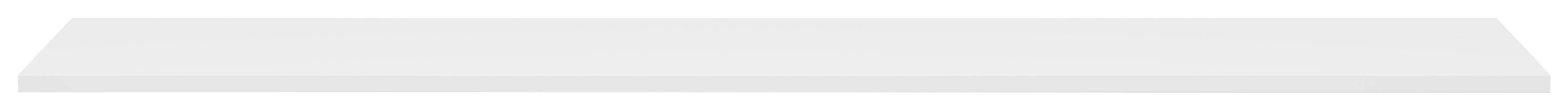 Platte System 64 weiß matt B/H/T: ca. 192x2x35 cm