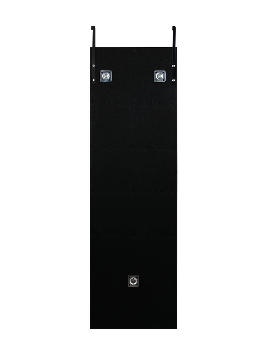 Türgarderobe Grace Eiche Artisan Nachbildung schwarz B/H/T: ca. 30x100x7 cm
