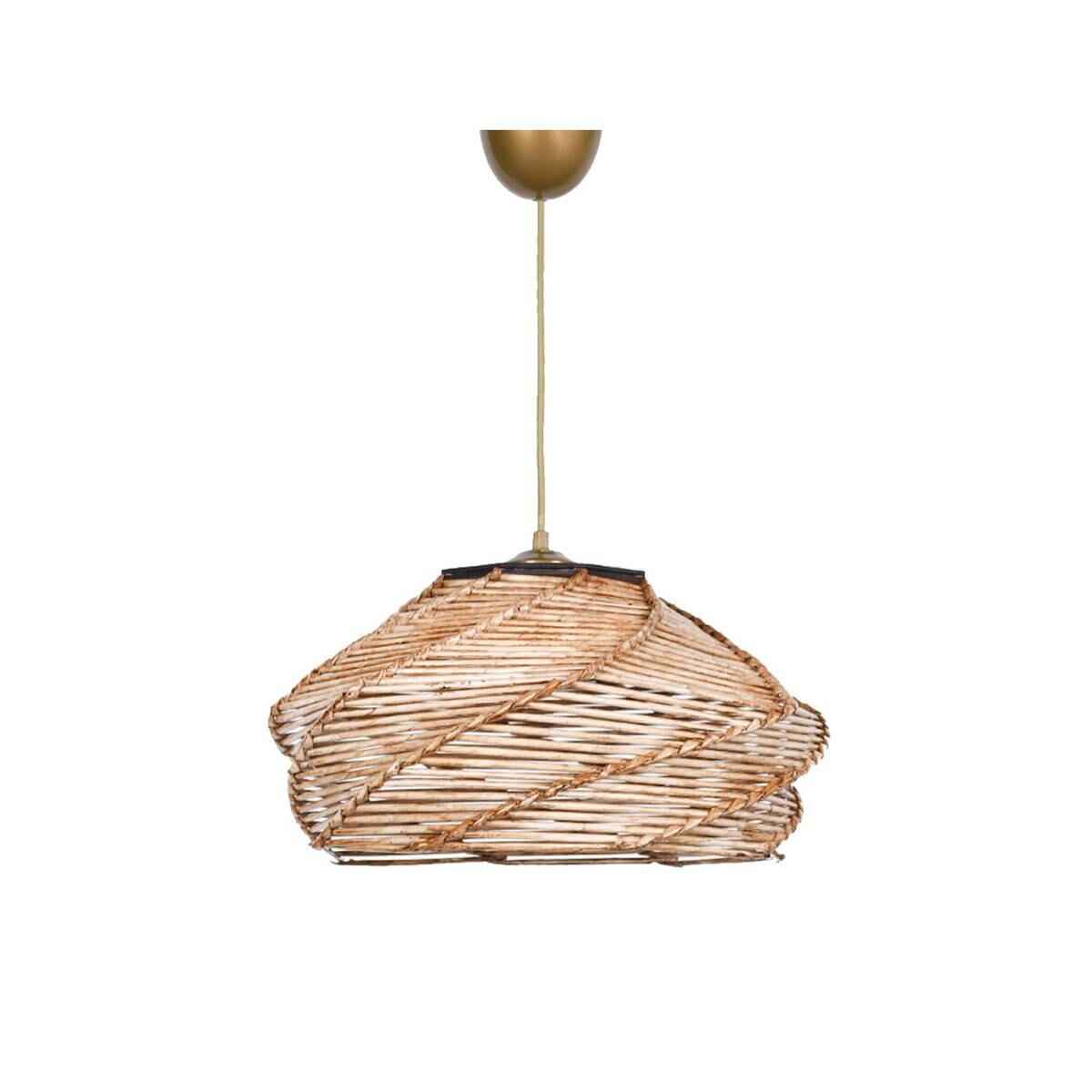 Opviq Pendelleuchte Ovale kamel B/H/T/L/D: ca. 36x65x36x36x36 cm E27 1 Brennstellen