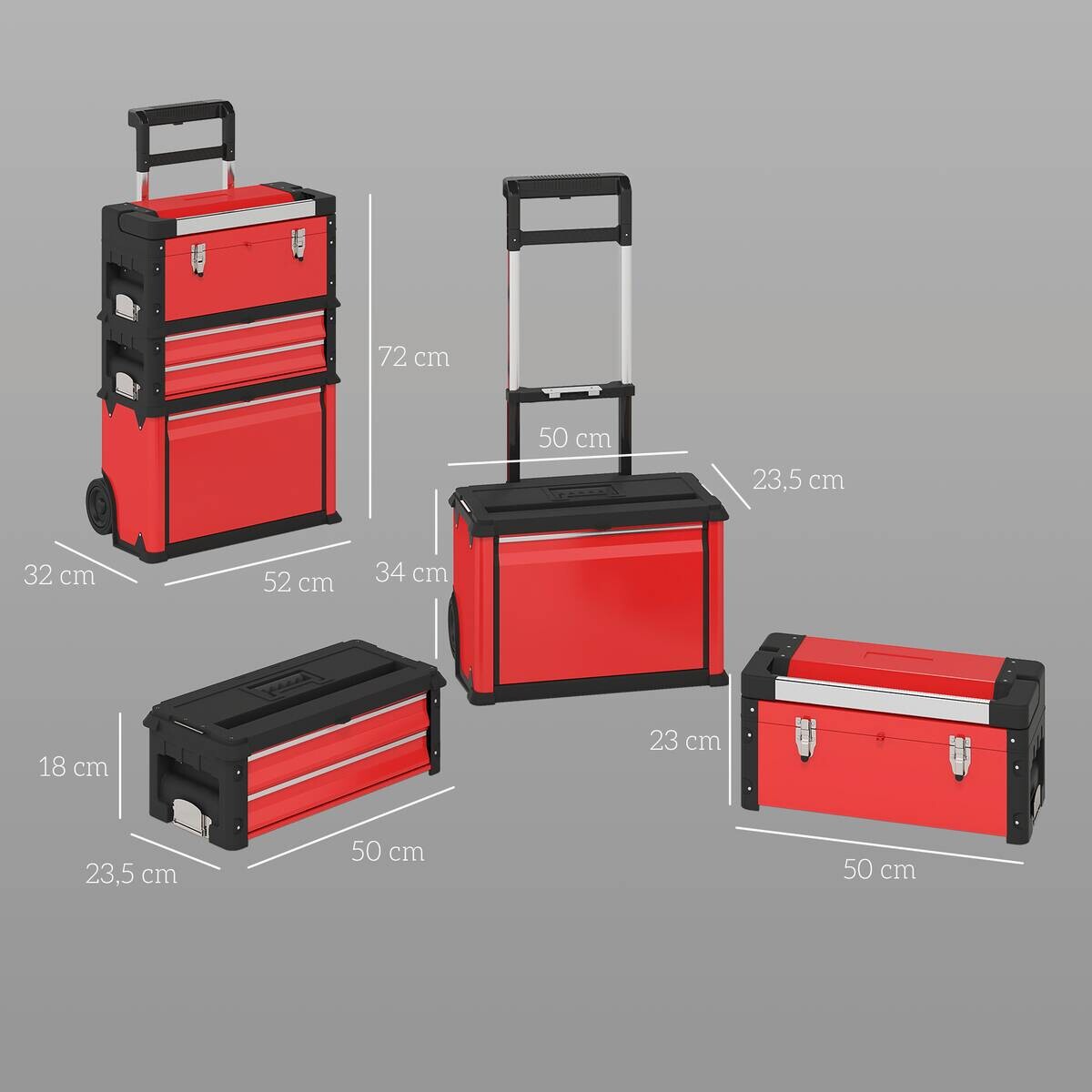 Werkstattwagen B/H/T: ca. 52x72x32 cm