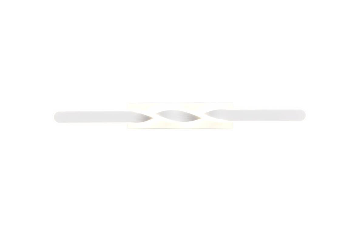 Reality LED Deckenleuchte Ginko weiß Metall B/H/T: ca. 79x12,5x9 cm 1 Brennstellen