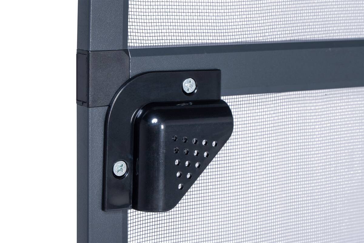 Fliegengitter anthrazit B/L: ca. 100x210 cm