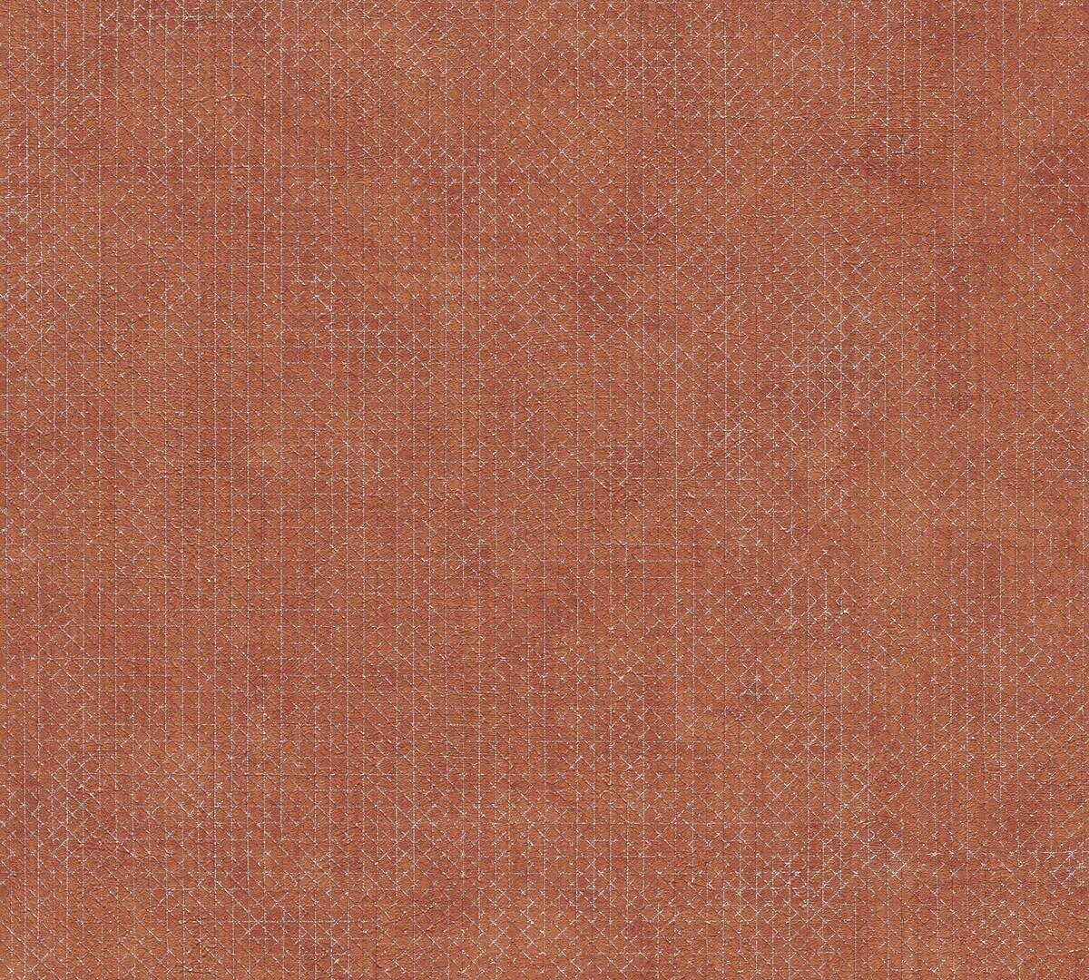 A.S.Creation Vliestapete rot orange silber B/H/D: ca. 53x1005x8,6 cm